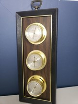 Vintage Springfield Weather Station Barometer Thermometer Humidity USA P... - $18.80