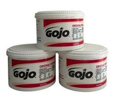 (3) Gojo Original Formula Hand Cleaner 14oz 1109 Oil Grease Tar Red Label - $1,386.16 MXN