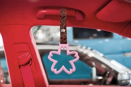 Jdm Tsurikawa Pink Flower Ring Subway Train Bus Handle Strap Charm Drift V4 - £11.37 GBP