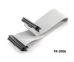 6 Inch 20-Pin 2X10-Pin 2.54-Pitch Female 20-Wire Idc Flat Ribbon Cable, ... - $14.24