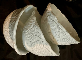 Maison Versailles Blanc Elizabeth Distressed Look Cereal Bowls (3) 6&quot; - $19.00