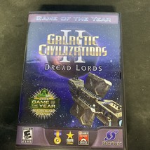 PC DVD Rom Galactic Civilizations II Dread Lords Game Of The Year Edition 2006 - £7.77 GBP