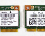 LOT OF 2 Genuine Dell 0C3Y4J WiFi Wireless WLAN Card DW1705 Qualcomm QCW... - £9.56 GBP