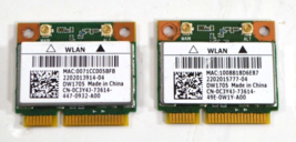 LOT OF 2 Genuine Dell 0C3Y4J WiFi Wireless WLAN Card DW1705 Qualcomm QCW... - £9.52 GBP