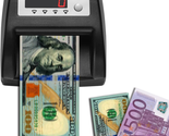 Automatic Money Counter with UV MG IR Size Image Counterfeit Detection, ... - $110.13