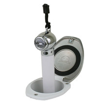 Scandvik White &amp; SS Recessed Transom Shower Handle/Hose - Vertical/Horizontal Mo - £114.68 GBP