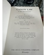 CANON LAW by T. Lincoln Bouscaren and Adam C. Ellis - 1951 - vintage Cat... - €44,02 EUR