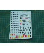 warhammer 40K space marine wolves infantry transfer sheet OOP - $7.36