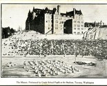 Grade School Pupils Perform Minuet Stadium Tacoma WA UNP 1910s DB Postca... - $6.88