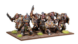 Kings Of War Ogre Warriors Horde (2022) - Mantic Ogres 6X Miniature Mgkwh303 - £48.81 GBP