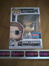 Funko Pop Rocks John Lennon NYC Shirt #240 - NYCC 2021 Shared Exclusive - £29.89 GBP