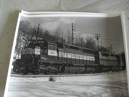 Vintage Train Photograph Erie Lackawanna 3632 Locomotive on the Rails LOOK - £14.01 GBP