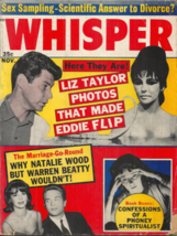 Whisper - November 1962 - Pier Angeli, Natalie Wood, Elizabeth Taylor, More!!! - £6.67 GBP