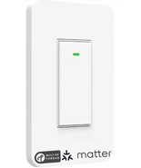 TP-Link Smart Switch, Single-Pole/3-Way/4-Way, Matter Compatible, Energy... - $402.95 MXN