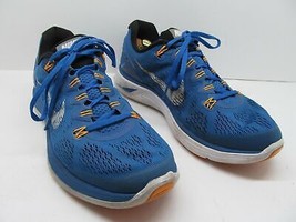 Nike 599160-401 Lunarlon Mens Blue Lace Up Running Shoes Size US 11 - $37.24
