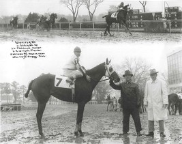 1960 - Worrigal #7 after winning a race at Oaklawn Park - 10&quot; x 8&quot; - £19.05 GBP