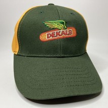 Dekalb Seed Logo Cap Hat Green Gold Canvas Snapback New K Products - £22.37 GBP