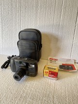 Pentax IQZoom 80-E 35mm Point &amp; Shoot Film Camera 38-80mm Zoom Lens - Tested - £50.28 GBP