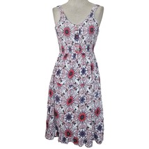 Multicolor Floral Sleeveless Summer Dress Size XS - £19.36 GBP