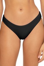 $58 Becca By Rebecca Virtue Pucker Up Adela Textured Hipster Bottoms Black Small - £7.82 GBP