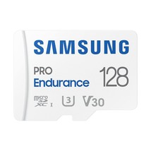 SAMSUNG PRO Endurance 128GB MicroSDXC Memory Card with Adapter for Dash Cam, Bod - £31.44 GBP