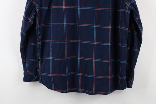 Vtg Hurley Surfing Mens Large Faded Spell Out Hooded Flannel Button Shirt Jacket Item image 15