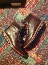 Cole Haan Men's ZeroGrand Dark Brown WP Leather Hiker Boots -11.5M -New in Box - $235.00