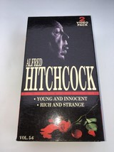 Alfred Hitchcock Collection - Volume 5 &amp; 6-VHS-TESTED -COLLECTIBLE Rare Vintage - £11.86 GBP