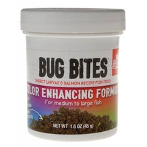 Fluval Bug Bites Color Enhancing Formula for Medium-Large Fish 1.6 oz - $36.82
