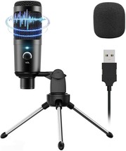 USB Microphone, Noise Reduction PC Microphone for Recording and Cardioid... - £20.72 GBP