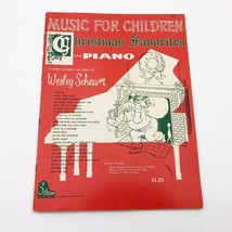 Music For Children Christmas Favorites for Piano and Vocal 26 Songs vint... - $9.89