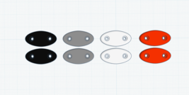 Mazda Miata (MX5) Sun Visor Delete Plate - $9.15