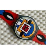 Swatch Watch Paella GN129 Vintage 1993 - $69.00