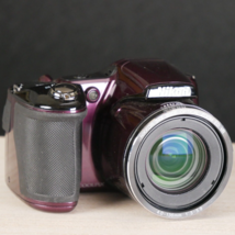 Nikon COOLPIX L830 16MP Bridge Digital Camera Purple *TESTED* W AA Batte... - £68.80 GBP