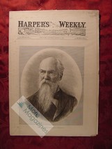 HARPER&#39;s Weekly March 5 1887 James Strong Riviera Earthquake James Russell Lowel - £15.14 GBP