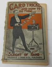 Card Tricks and How to Do Them 1902 A. Roterberg Sleight of Hand - $23.70