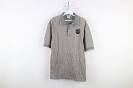 Vintage 90s Mens Medium Spell Out MAC Tools Herringbone Striped Golf Pol... - $34.60