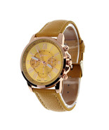 GENEVA MEN&#39;S WRIST WATCH WITH ROMAN NUMERAL FACE - £7.99 GBP