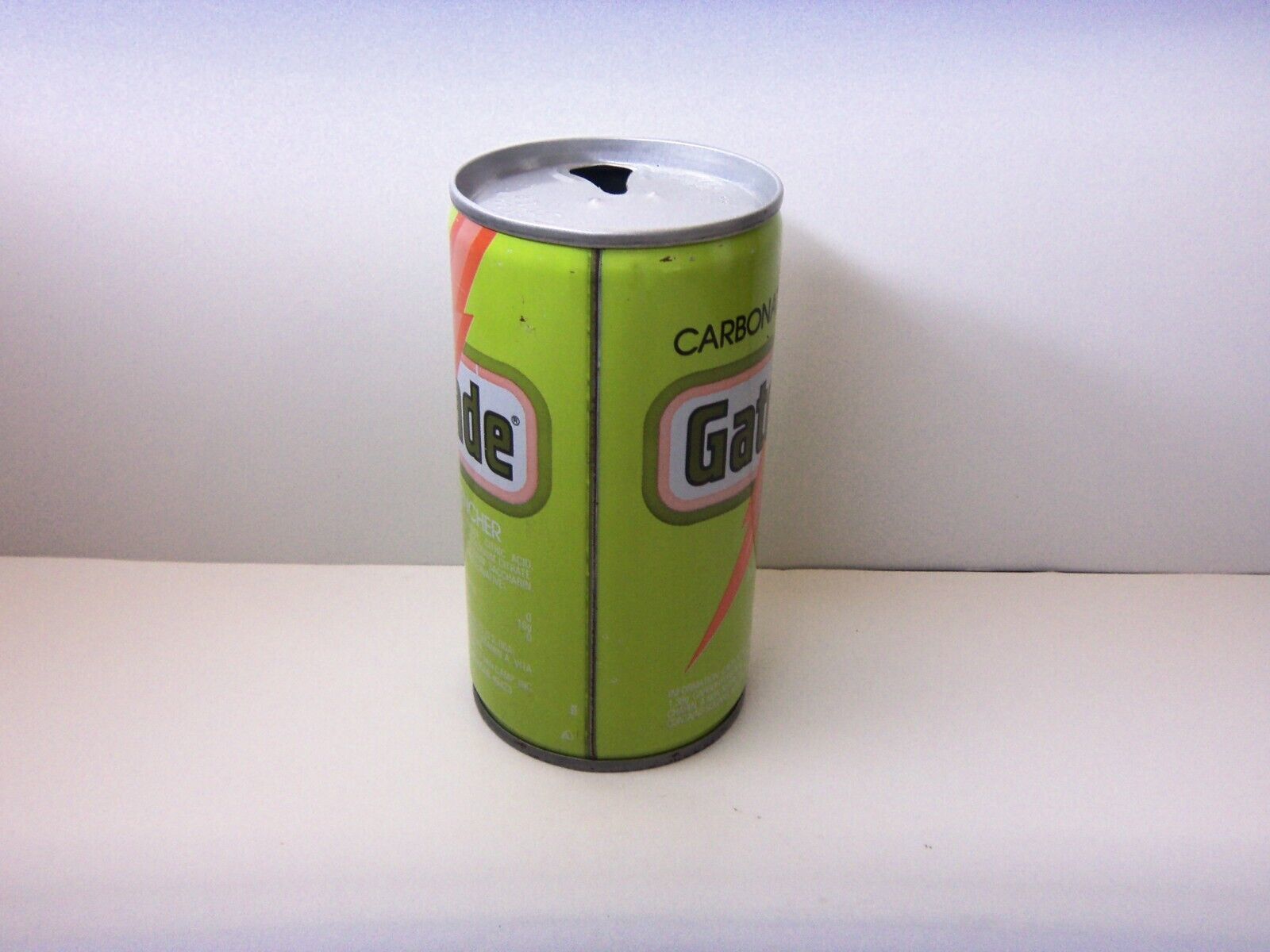 1975 CARBONATED GATORADE VINTAGE 12 OZ STEEL CAN HOLLAND MICHIGAN Cans