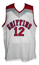 Zion Williamson #12 Spartanburg Griffins Basketball Jersey New White Any Size image 4