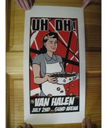 Van Halen Signed Screen Print Poster Numbered July 2-
show original titl... - £208.17 GBP