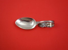 Jeanne D&#39; Arc by International Sterling Silver Baby Spoon bent handle 3 1/2&quot; - £100.42 GBP