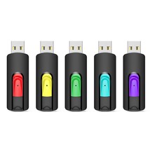 128Gb Flash Drive 5 Pack 128Gb Usb Flash Drive Thumb Drive 128 Gb Usb Drive Usb  - £68.05 GBP