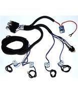 Ceramic H4 Headlight Relay Wiring Harness 4 Headlamp Light Bulb Socket P... - $44.95