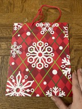 Snowflake Christmas Gift Bag - $9.78