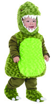 Underwraps Toddler&#39;s T-Rex Belly Babies Costume, Green, Large (2-4T) - £88.19 GBP