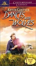 Dances with Wolves...Starring: Kevin Costner, Mary McDonnell (used VHS) - £9.43 GBP