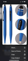 Cross tech 2 pen blue like  New! Free shipping! - $11.95