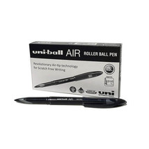 Uni Air Liquid Ink Micro Rollerball Pen 0.5mm 12pcs - Black - £45.46 GBP