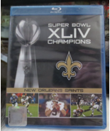 Super Bowl 44 Champions New Orleans Saints Blu-ray DVD NEW - $9.49